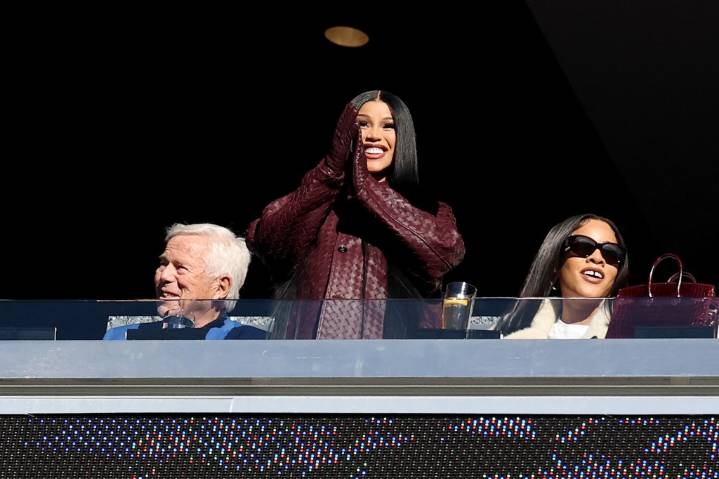 Cardi B Celebrates Boyfriend Stefon Diggs Scoring Crucial Touchdown: ‘That’s What the F