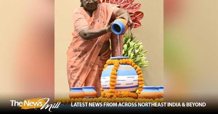 President Droupadi Murmu presents 6th National Water, Jal Sanchay