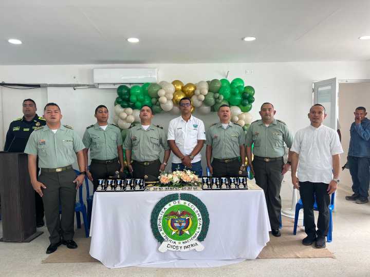 Bolívar celebró los 134 años de la Policía Nacional con homenaje a la vocación de servicio