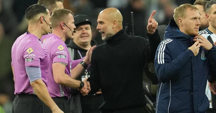 Guardiola apologizes for confronting cameraman after loss to Newcastle