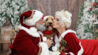 Get pet photos with Santa and Mrs. Claus at the Clark…