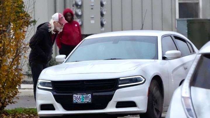 ICE agents patrolling in Eugene