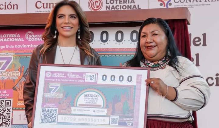 Conapred y Lotería Nacional Emiten Billete que Promueve la Importancia de la Inclusión y la no Discriminación