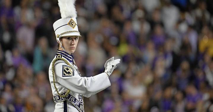 A Metairie native is only the fourth female drum major in LSU Tiger Marching Band history