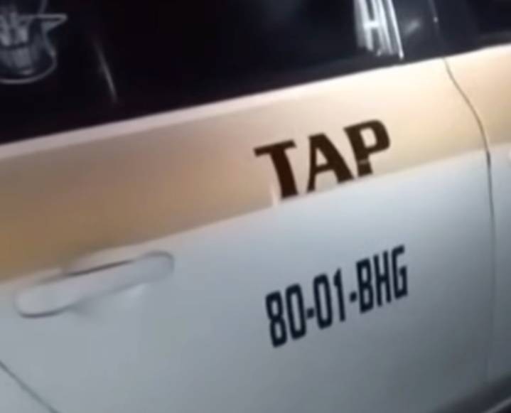 Localizan taxi abandonado en Tapachula