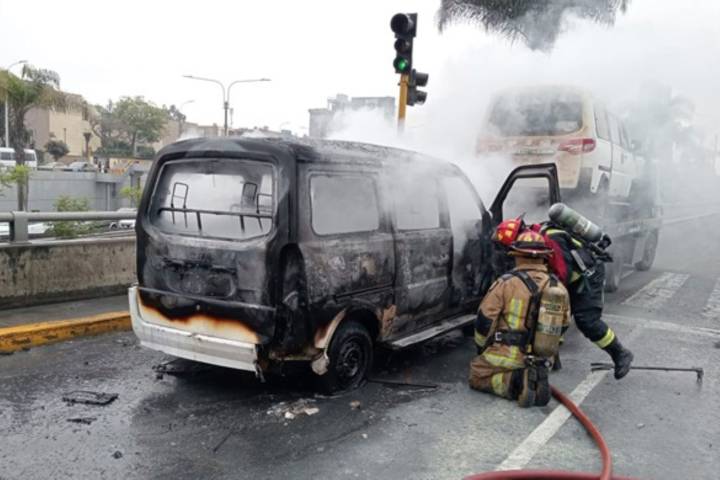 ATU denunciará penalmente a quienes agredieron a fiscalizadores e incendiaron vehículo