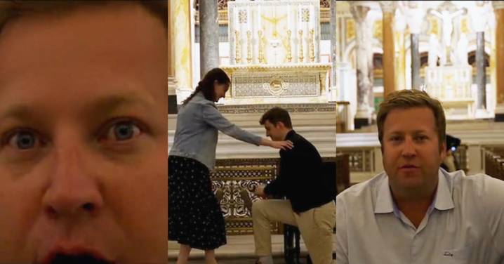 “I’ve Killed People” — Couple’s Proposal Photobombed by Man Confessing to Murder