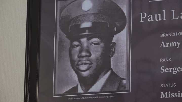 'I wish you were here with us' | Local family remembers Vietnam soldier missing for 58 years