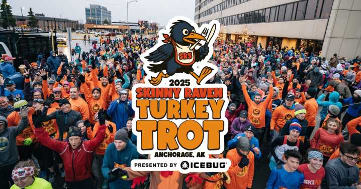 Skinny Raven’s Turkey Trot returns to downtown Anchorage Thanksgiving Day