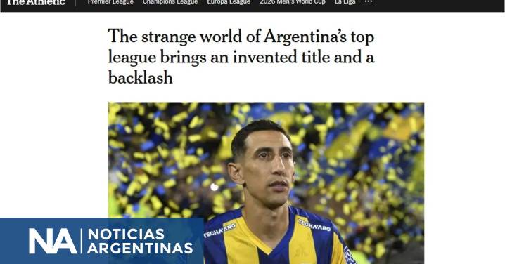 El polémico título de Rosario Central llegó a The Atlantic de The New York Times