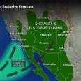 Leftover moisture from Mario could end dry stretch in US Southwest