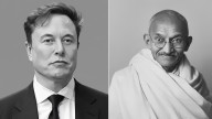 Elon Musk now talking like Mahatma Gandhi when it comes to money and poverty