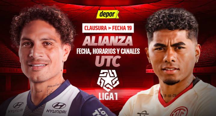 Alianza Lima vs. UTC: fecha, horarios y canales de TV por el Torneo Clausura