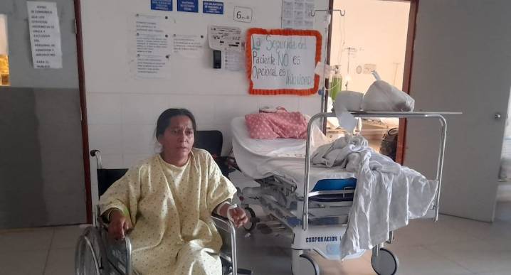 Huánuco: familia clama ayuda para mujer accidentada mientras trabajaba en “Chamba para Todos”