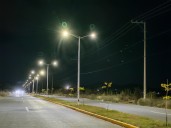 Entrega Guadalupe a vecinos de la Avenida Virgen del Patrocinio un camellón y luminarias nuevas