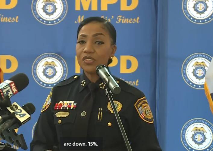 'Memphians are feeling safer': says MPD Chief Davis about crime