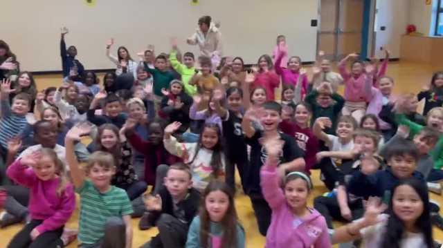 New Hampshire weather school visit: Broken Ground School in Concord