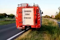 Una fundación donó las cubiertas para la unidad de rescate de Bomberos de Ceibas