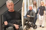 Eric Dane spotted on rare family outing with wife Rebecca Gayheart