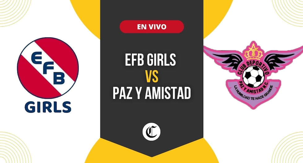 EFB Girls vs Paz y Amistad en vivo: ver transmisión del partido por el Semillero El Comercio de Fútbol Femenino Repsol