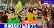 Video: Banderazo de los hinchas del Atlético Bucaramanga previo al duelo ante Santa Fe