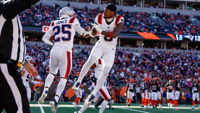 AFC-leading Patriots rally from 10-point deficit to beat Bengals 26