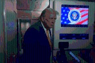 Donald Trump tells reporter ‘quiet Piggy’ when asked about Epstein files