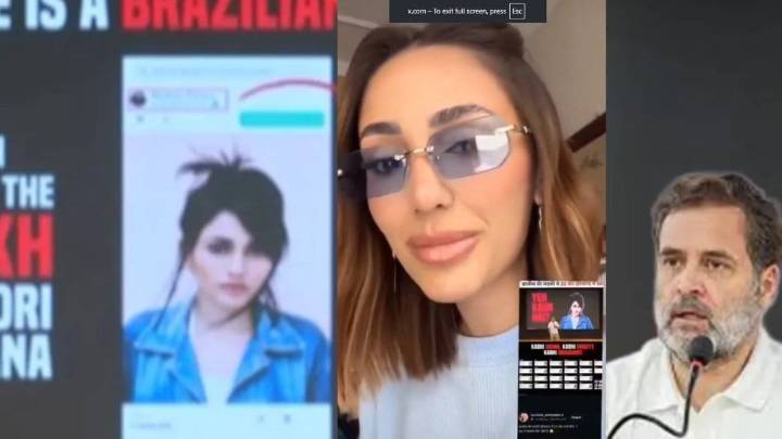 ‘Crazy’: Brazilian Model Linked To ‘Vote Chori’ Reacts