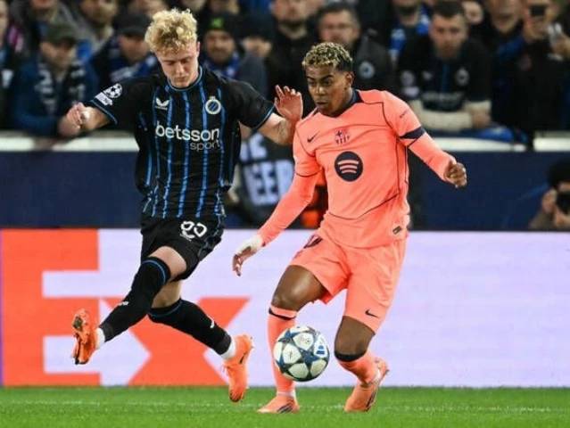 Barca rescue draw at Club Brugge in six