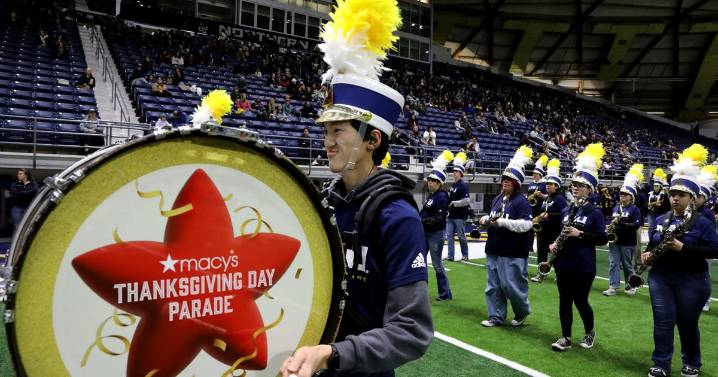 Gallery: Lumberjack Marching Band prepares for Macy's Thanksgiving Day Parade