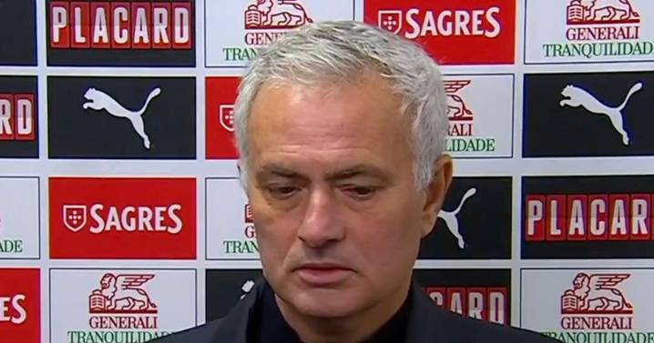 Jose Mourinho launches extraordinary rant with nine Benfica subs planned after 'betrayal'