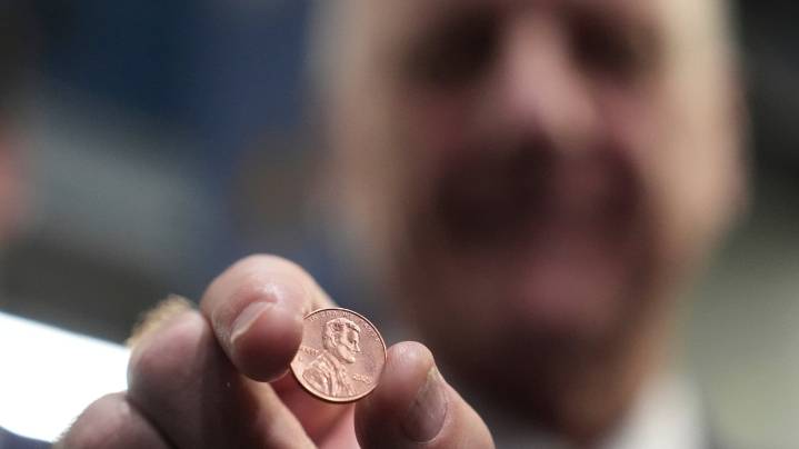 Final pennies are printed as the 1-cent coin is discontinued