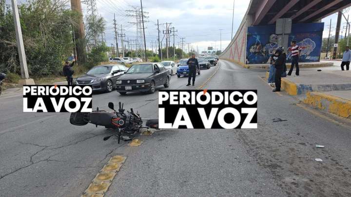 Joven motociclista resulta gravemente lesionado en Monclova: accidente en bulevar Harold R. Pape
