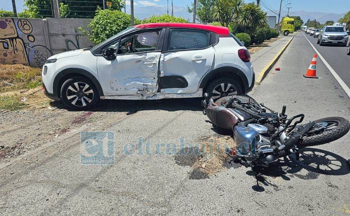 Accidente de tránsito cuesta vida de motorista en carretera San Martín