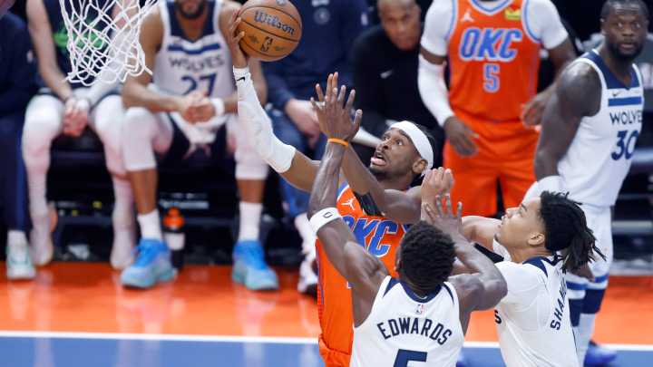 SGA scores 40 as Thunder fends off Timberwolves in NBA Cup play
