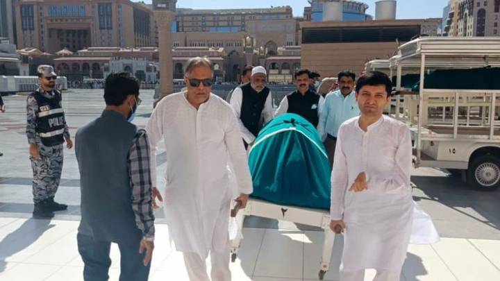 Last Rites Of 45 Victims Who Were Killed In Madinah Bus Accident Held Today In Saudi Arabia