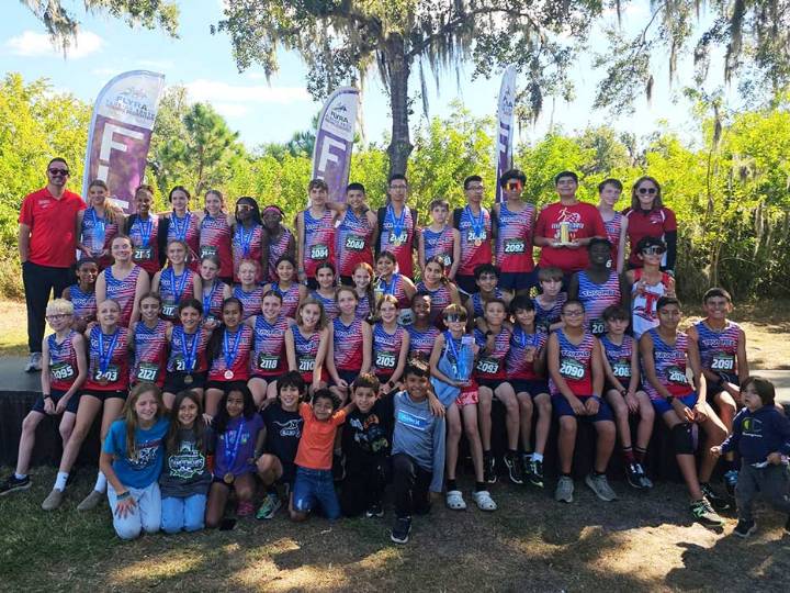 Tavares Middle School Boys and Girls Claim 2025 FLYRA Cross