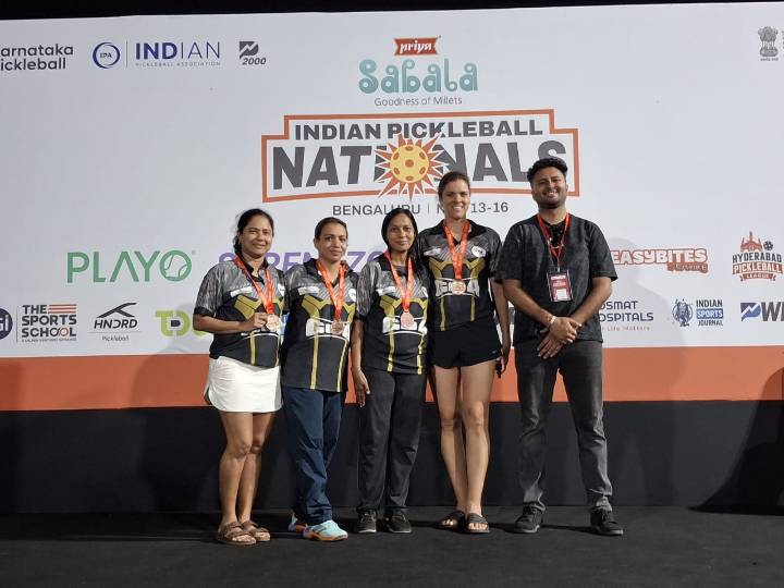 Goa Shines at Pickleball Nationals with Gold and Bronze Medals
