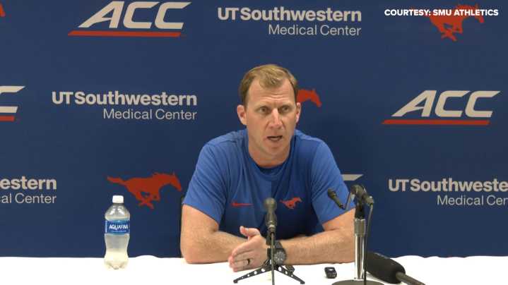 SMU signs head football coach Rhett Lashlee to contract extension