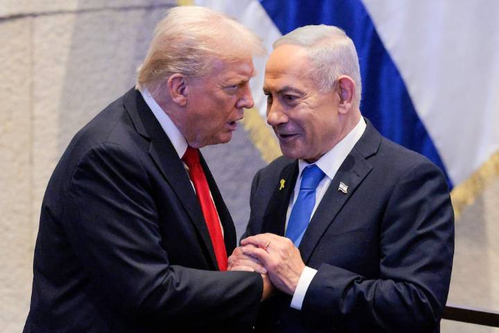 Trump pide al presidente de Israel indultar a Netanyahu por los casos de corrupción