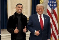 Cristiano Ronaldo se reunió con Trump