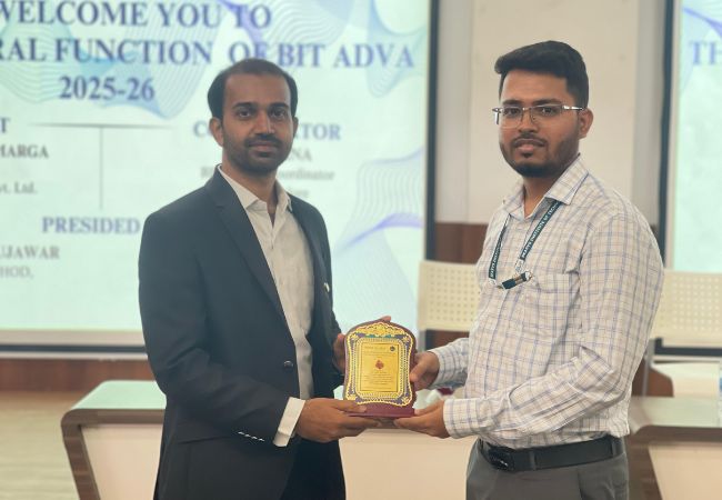 BIT-ADVA Students’ Association inaugurated at Department of AI an...