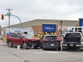 Collision closes lanes at Main Street and Barkman in Steinbach