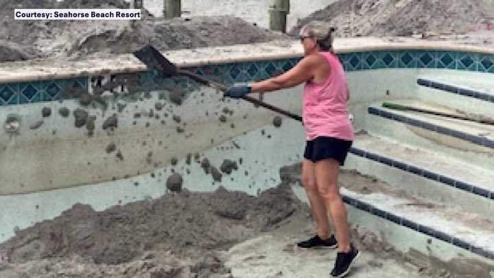 Longboat Key's Seahorse Beach Resort continues serving visitors one year after devastating hurricane season
