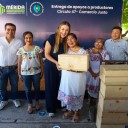 Ceci Patrón impulsa el comercio justo con apoyos a productores y artesanos de Mérida