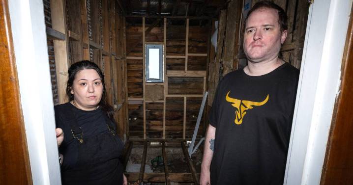 Home renovation shattered for Jessica Amos and Philip Grizzard