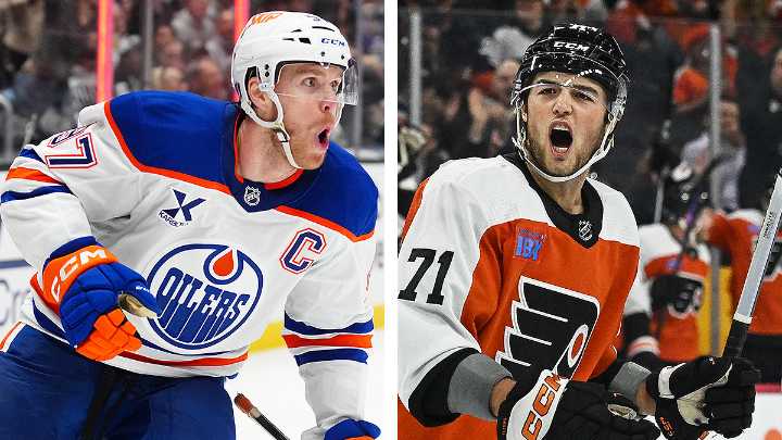 Connor McDavid visits as Flyers hope to have Tyson Foerster vs. Oilers