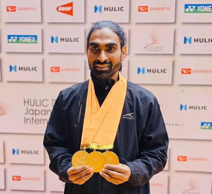 Odisha star Pramod Bhagat clinches triple gold at HULIC DAIHATSU Japan Para Badminton International 2025