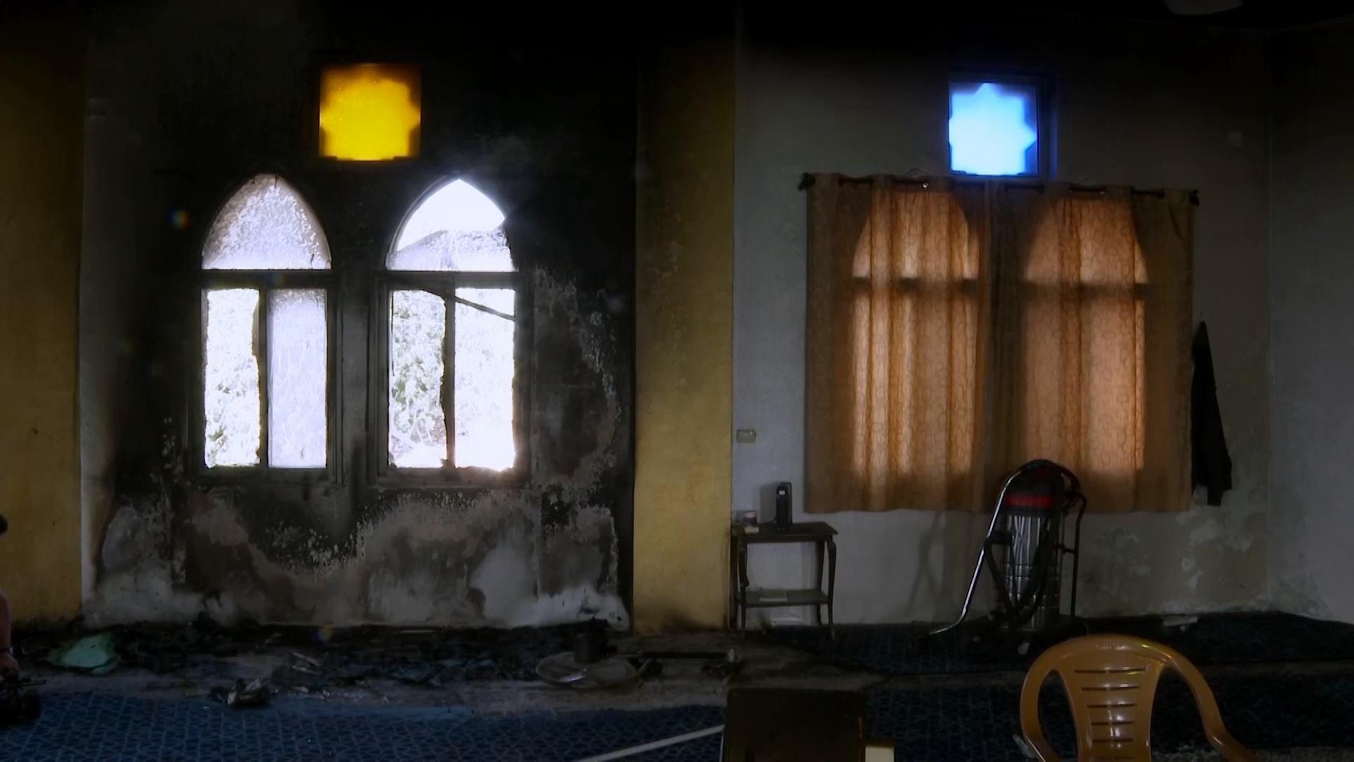 Israeli settlers torch and deface West Bank mosque after condemnation from military leaders