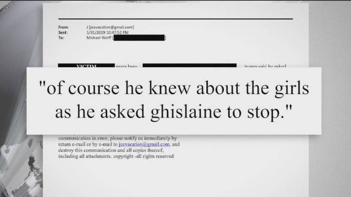 White House reacts to new Jeffrey Epstein emails